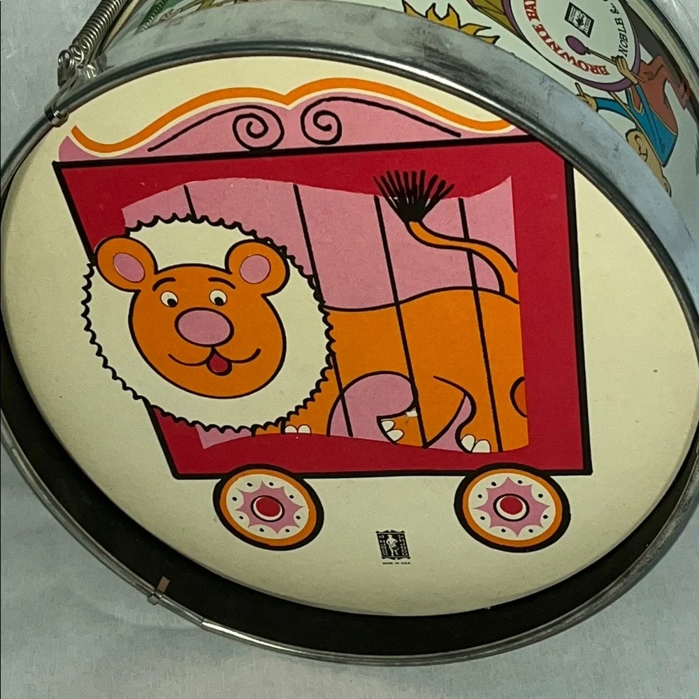 Vintage Circus Lion Drum Toy - Picture 6 of 6